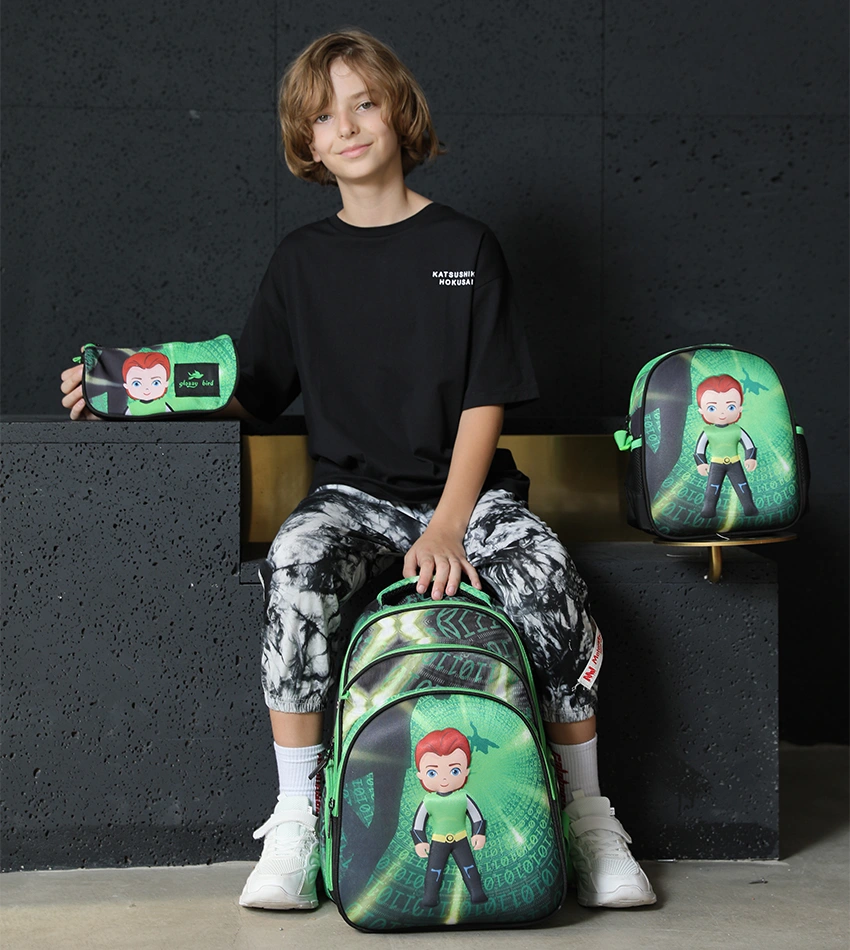 GB2329P Boys School Backpack